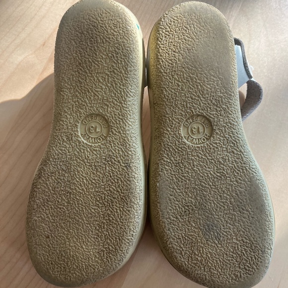 Saltwater Sandals - Sun-San Sweetheart in Silver - Size 13 - Picture 4 of 5